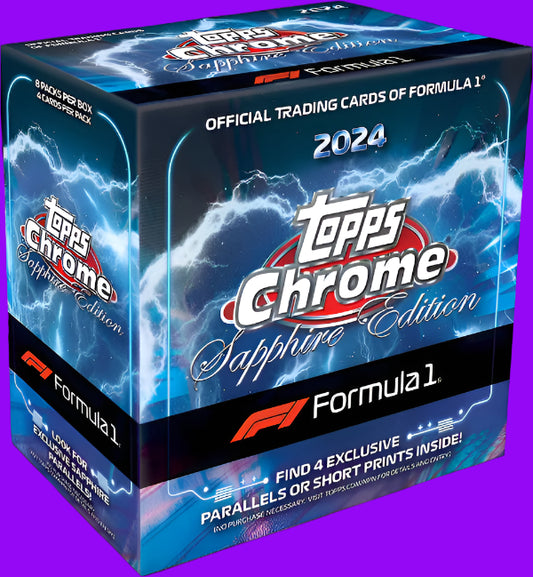 2024 Topps Chrome® Formula 1® - Sapphire Edition