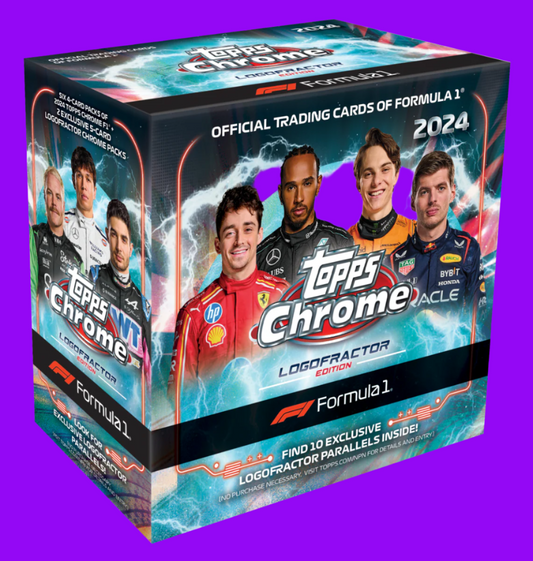 2024 Topps Chrome® Formula 1® - Logofractor Box