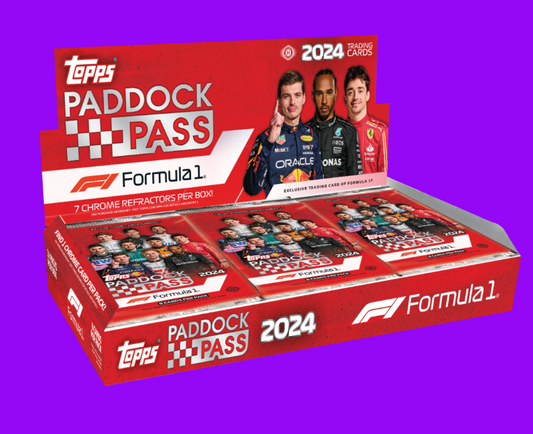 2024 Topps Paddock Pass Formula 1® - Hobby Box
